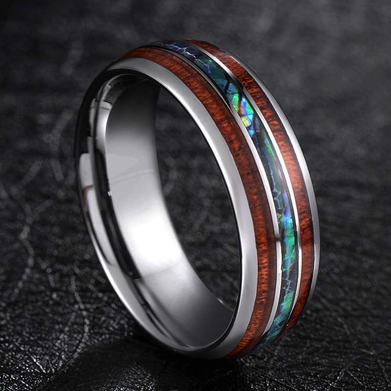 TIGRADE-8mm 텅스텐 카바이드 반지, 하와이안  - Gymnastic Ring Wood 리뷰 및 가격
