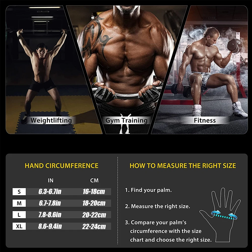 손목 랩 지지대 달린 하프 핑거 체육관 피트니스 장갑, - Crossfit Workout With Equipment 리뷰 및 가격