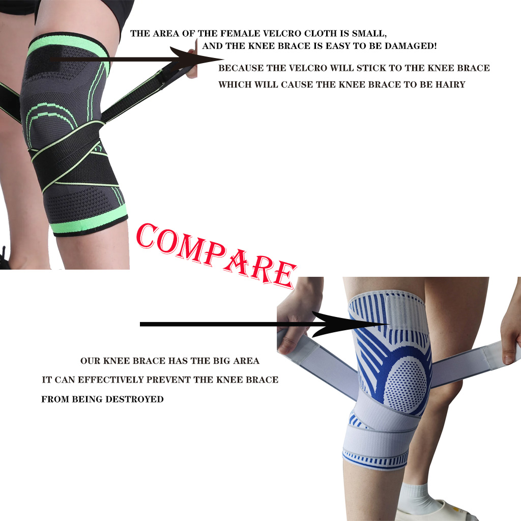 1PC 남자 압축 스포츠 Crossfit 무릎 패드 피 - Crossfit Gear For Men 리뷰 및 가격